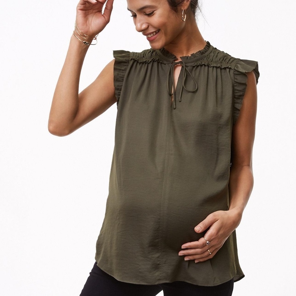 LOFT maternity shirt